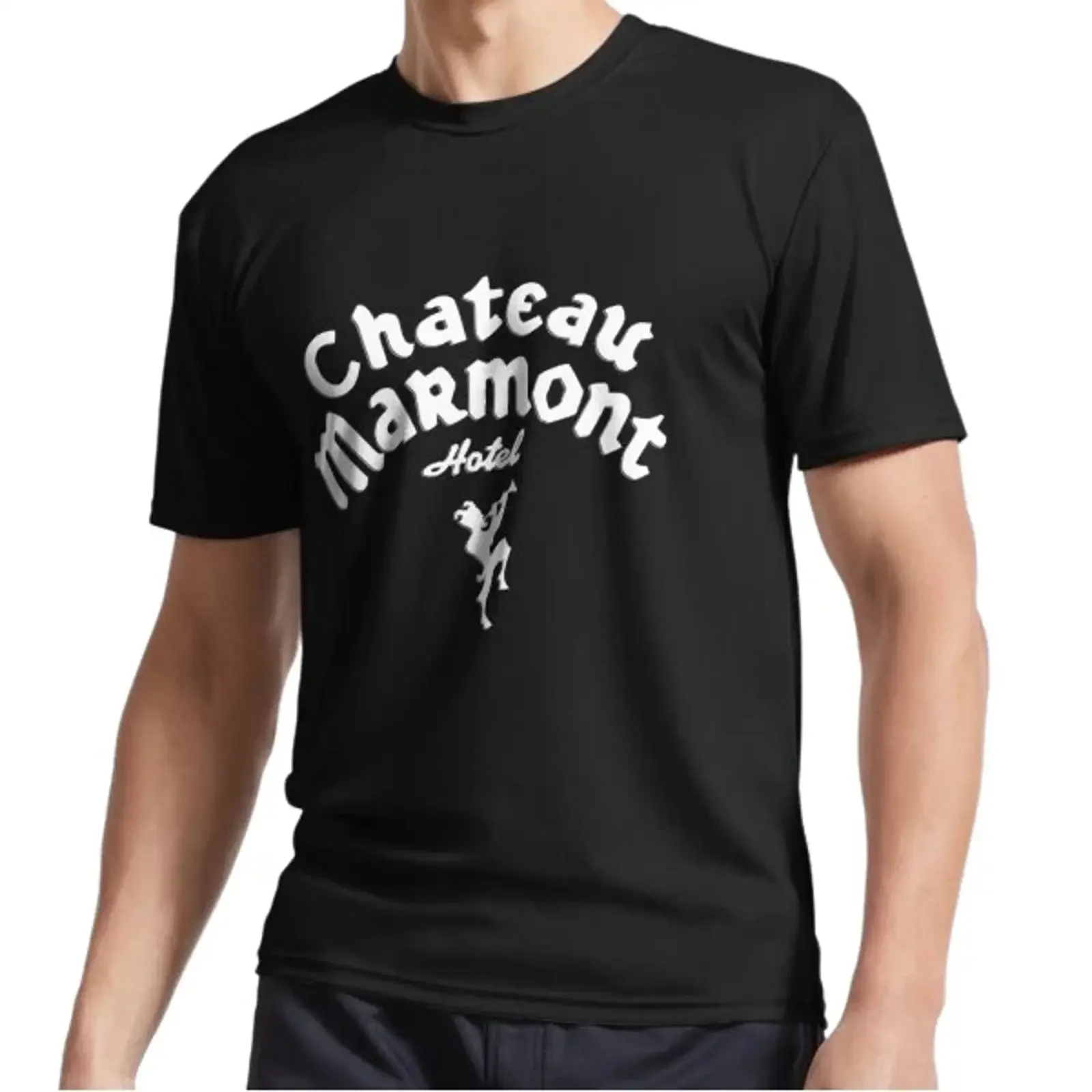 New Chateau Marmont Active Logo T Shirt Funny Size S to 5XL Image 1 of 3 vintage Washed Stylish Top For Everyday Wear Versatile