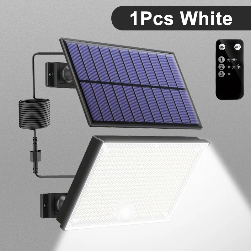 

Solar Outdoor Lights, 400 LEDs Motion Sensor Wall Light 3 Modes, Waterproof Solar Powered Security Light for Patio Garden Garage