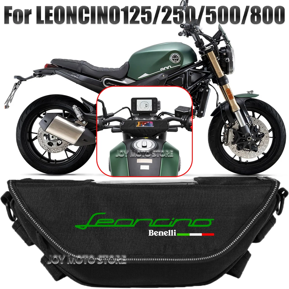 

For Benelli leoncino125 250 500 800 Motorcycle accessories tools bag Waterproof And Dustproof Convenient travel handlebar bag