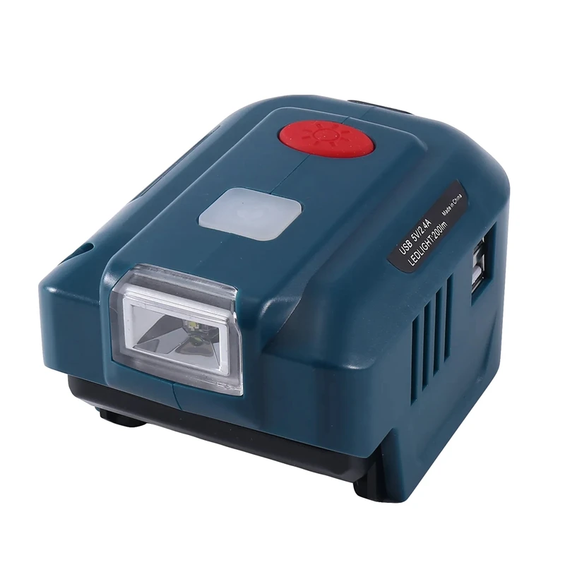 For  Inverter Generator With Dual USB LED Light Torch For  18V Lithium Battery Portable Power Inverter BOS220V