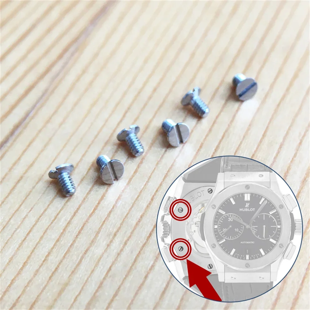 

511 steel watch case back cover screw for HUB Hublot Classic Fusion 521 541 watch