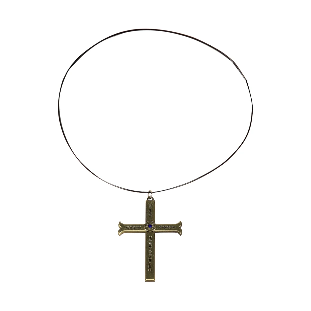 라이브 액션 TV 원피스 드라큘러 미호크 코스프레 해적 모자 목걸이 머리띠, 코스튬 소품, 할로윈 남성 세트 액세서리