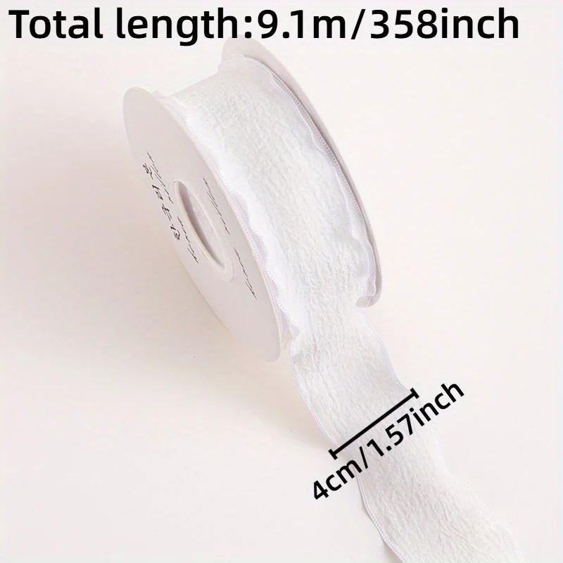 1 لفة بوهو شيك مطوي الشريط مع لوتس ليف حافة النسيج هدية التفاف التعادل لزينة عطلة، مثالية لعيد الميلاد