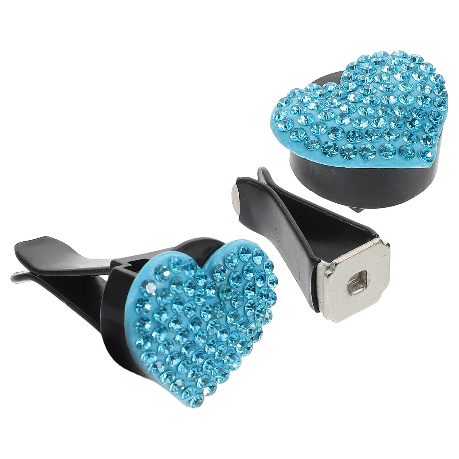 

2 Pcs Air Diffuser Car Aromatherapy Clip Cars Plastic Bling Vent Clips Accessories