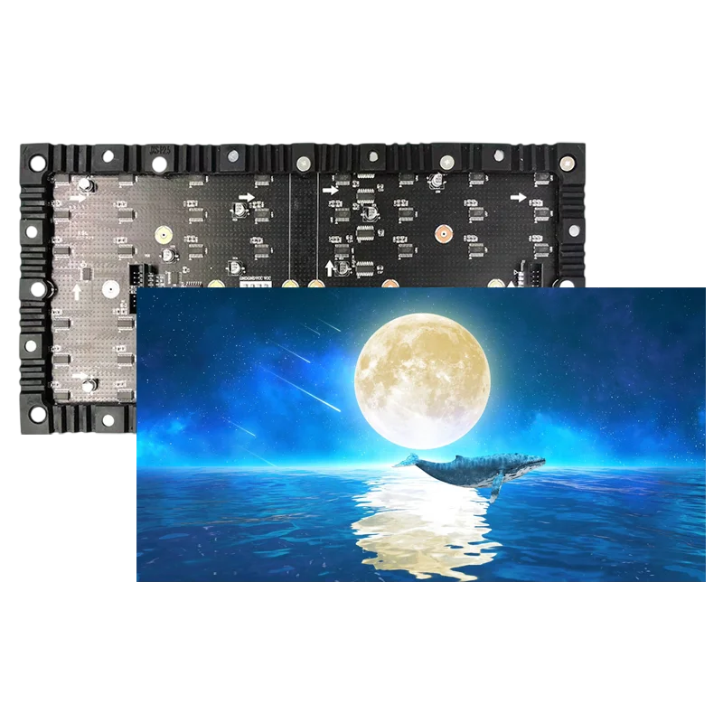 P1.86-P2.5 Flexible LED Module Giant Indoor HD Advertising Video Wall Display Panel