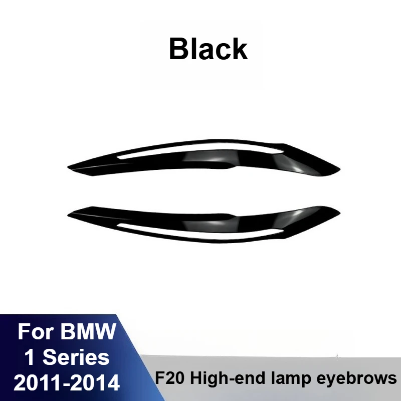 لسيارات BMW 1 Series F20 F21 2011 2012 2013 2014 عالية المواصفات المصباح الحاجب ملصق الجبهة مصباح الكسوة طقم تعديل الخارجي #4