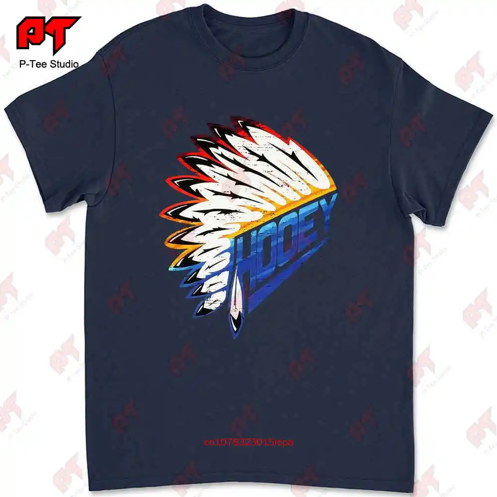 Hooey Cowboywith Headdress Logo T-shirt K74P