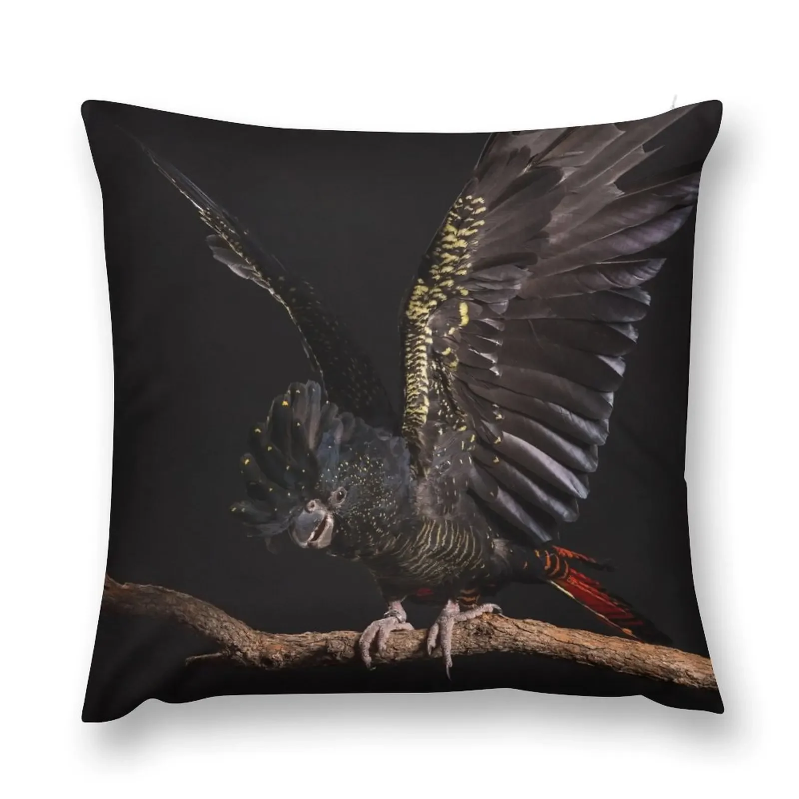 Red-tailed Black Cockatoo #3 Throw Pillow Decorative Sofa Cushion christmas ornaments 2025 Sofa Cushions Cushions pillow