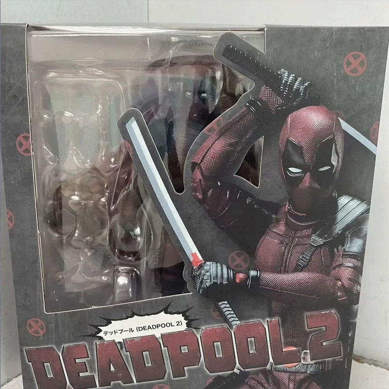 SHF Deadpool 2 عمل الشكل PVC خارقة جمع دمية المنقولة نموذج اللعب المشتركة المنقولة دمى هدايا أعياد ميلاد للأطفال 16 سنتيمتر #3