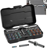 Diy Screwdriver 24 In 1, Upgrade 24 In 1 Multi Bit Magnetic Screwdriver Set, Magnetic Screw Driver Set, Multi-purpose Ratchet