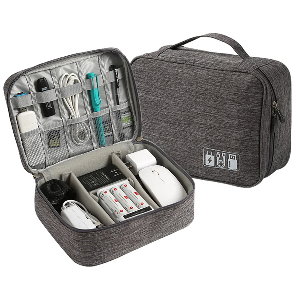 Electronics Gadgets Bag - Bolsas Digitales Portátiles Multifuncionales, Cable de