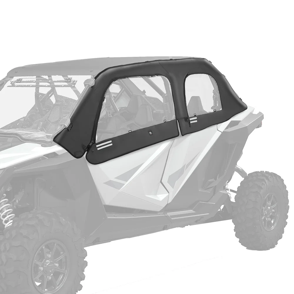 

KEMIMOTO # 2884665 Мягкие верхние двери, совместимые с Polaris RZR PRO XP 4/RZR Turbo R 4 R4 2020-2023 2024, двери корпуса кабины