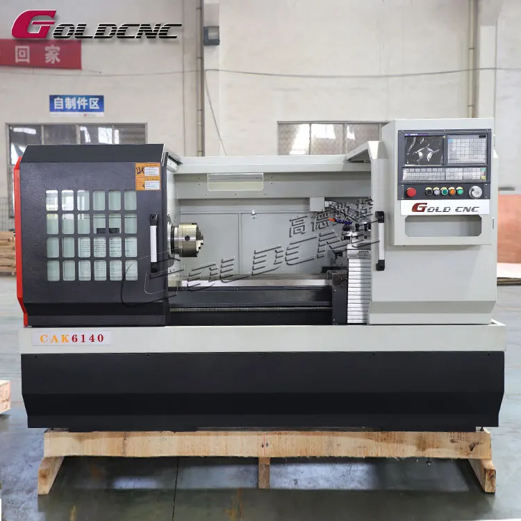 High Productivity Horizontal CNC Automatic CAK6140 Metal Turning Lathe Hine