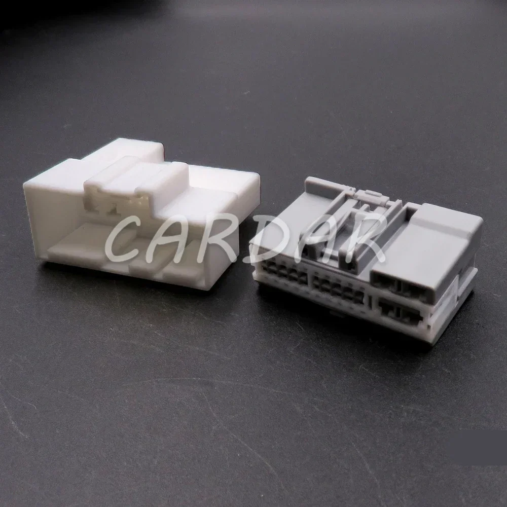 

1 Set 24 Pin Automobile Electrical Connector Assembly AC Assembly Car Unsealed Adapter Auto Wire Cable Unsealed Hybrid Socket