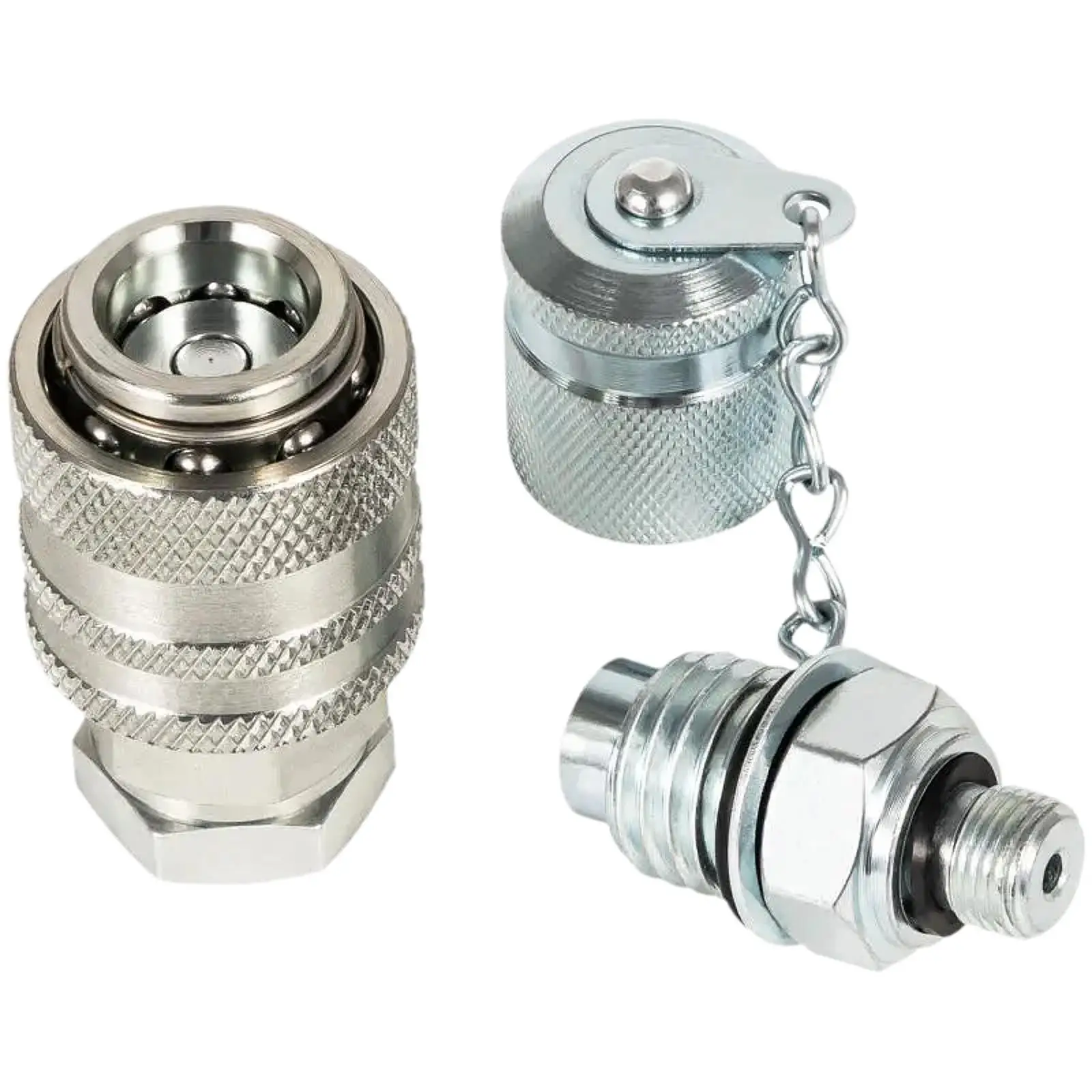 Hydraulic Pressure Test Coupling Kit for PD Series Coupler Wear Resistant Replacing Excavators Spare Part Quick Female Adapter