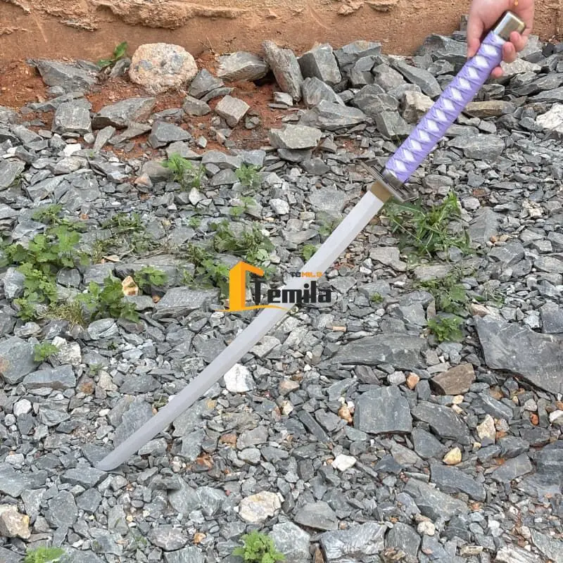 أنيمي تأثيري الدعائم سيف خشبي 104 سنتيمتر التبييض سلاح روكيا كوروساكي برمجة اليابان الساموراي زي مرحلة الحفلات