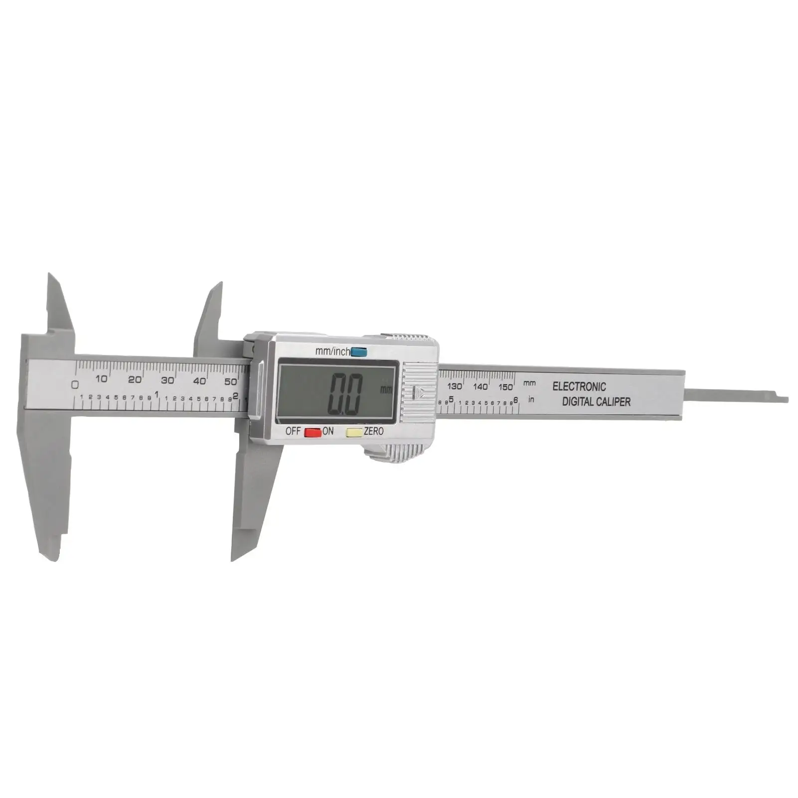 Цифровой измеритель толщины автомобильной краски, электронный штангенциркуль с большим ЖК-дисплеем для точных дифференциальных измерений