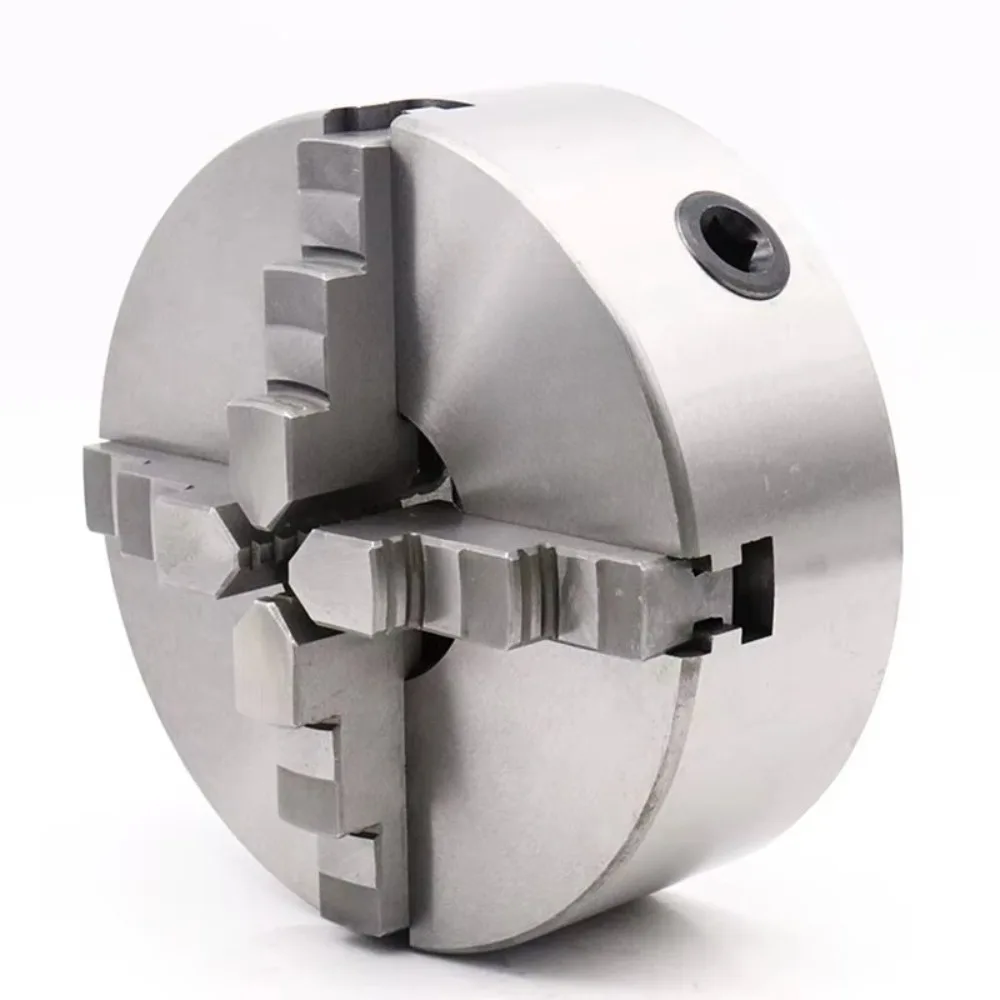 Four-Jaw Chuck Universal Single-Action Self-centering Steel Chuck Electric/Manual Customizable
