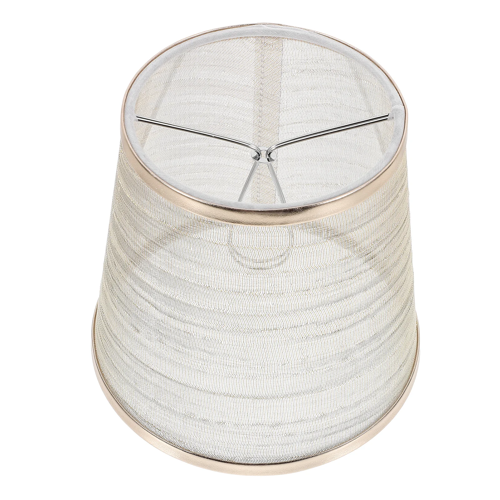 

Translucent Lamp Shade Fabric Light Cover Bedroom Gauze Cloth Bedside Replacement Decorative Household Vintage Floor Desk Table