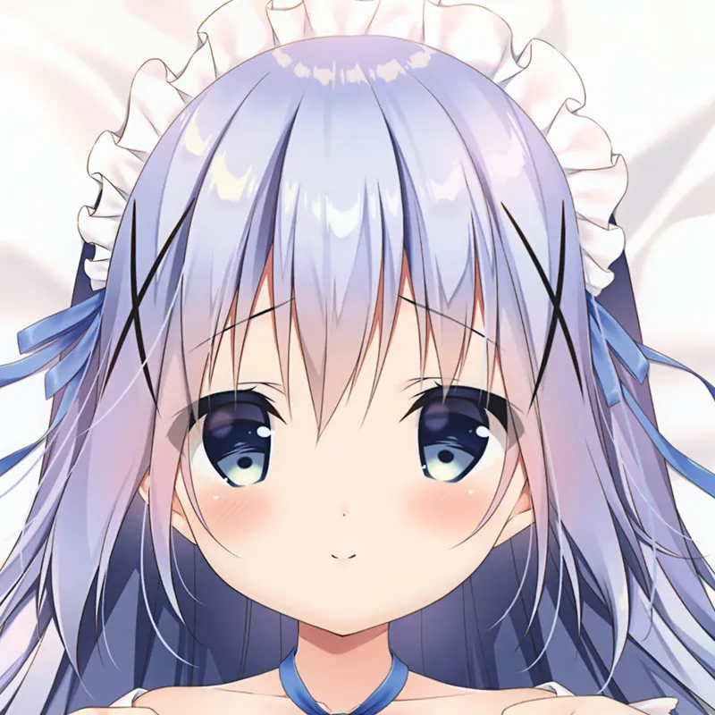 

Anime Is A Rabbit Order Kafuu Chino Sexy Cozy Dakimakura Cover Pillow Lining For Bed Gifts MSJ