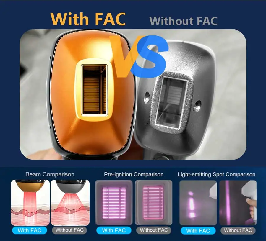 5 Wavelength Diode Laser Hair Removal Machine FAC Technology Genuine Sapphire Ice Cooling Painless Permanent Hair Remover Salon