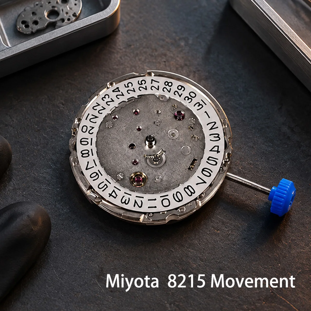 Miyota 8215 watch movement, automatic winding, ultra-thin 24 jewels high-precision tool parts, replacement watch accessories