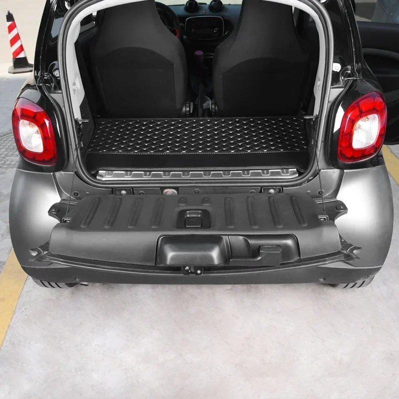 Car Trunk Lid Trunk Cover Multifunctional Storage Waterproof Seat for Back Cargo Area for Smart 453 forTwo 2015-2019