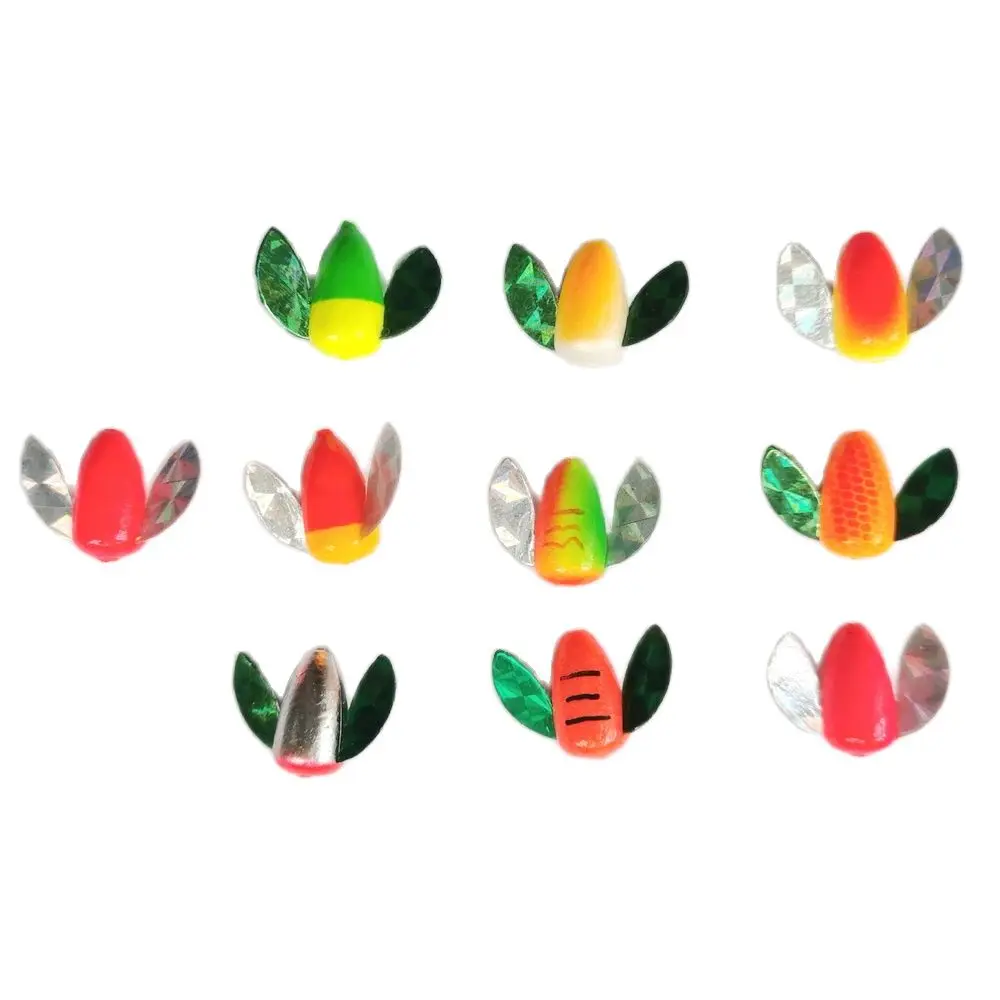 10 pcs spin-n-glow spin n glo spinning float