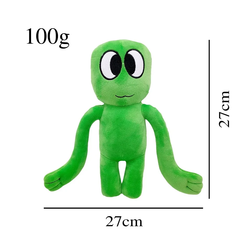 Hot muslimato-fainfeabomb26. A. Ambicalcesc Rainbow Friends peluche Little Blue Man Little Green Man Doll Doll regalo di compleanno per bambini