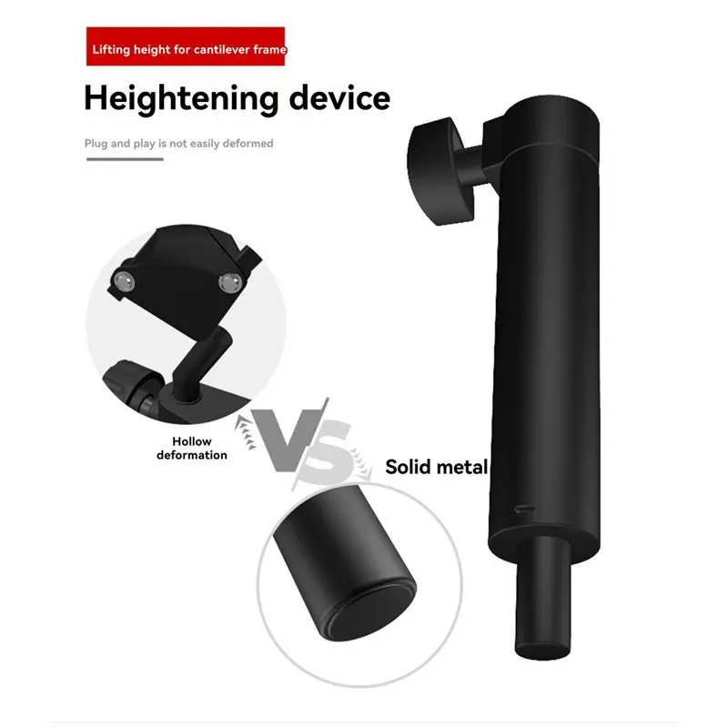 ABKQ-Microphone Cantilever Bracket Microphone Stand Adjustable Scissor Stands For Hyperx Quadcast