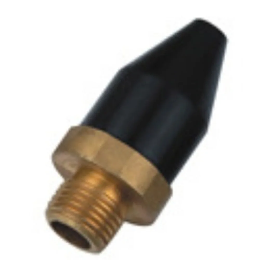 Pneumatic Accessory Alloy Rubber Tip Nozzle For Air Duster Safety Dusting Replacement Part Durable Home Workshop Tool
