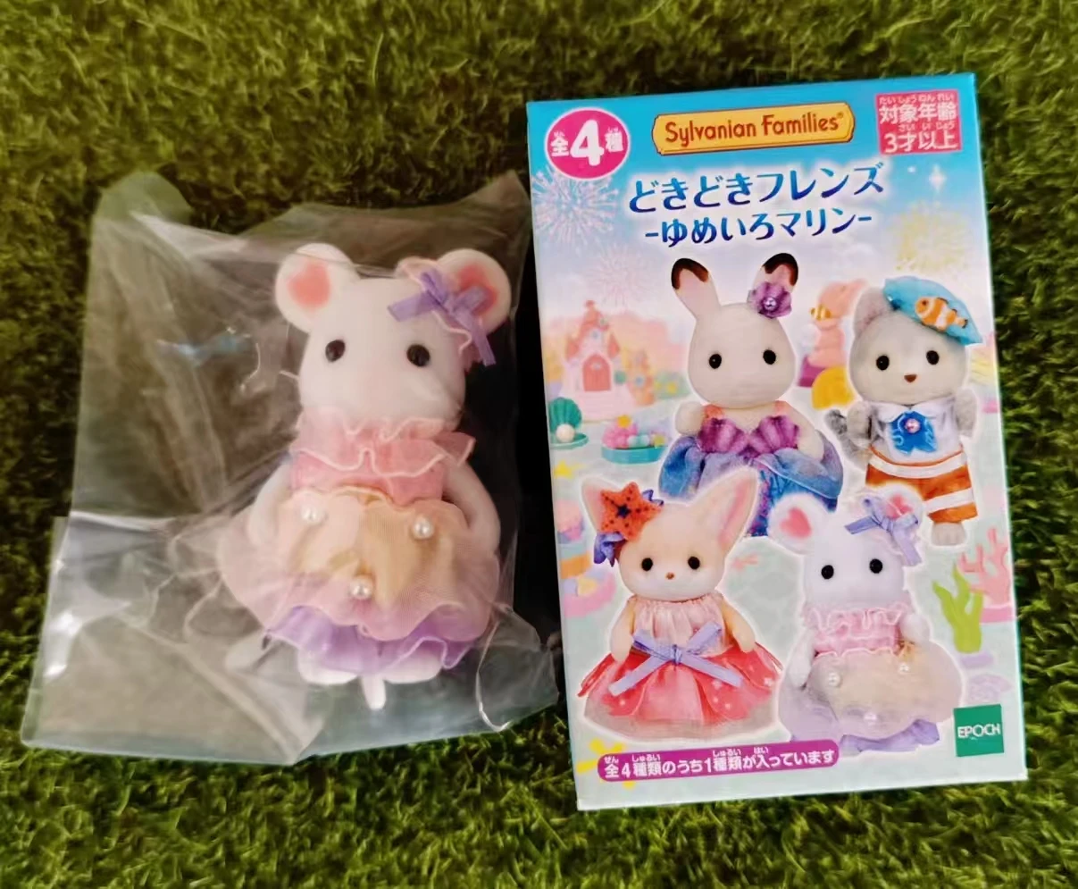 جديد عائلات سيلفانيان صندوق أعمى Vulpes Zerda أرنب صندوق الغموض أنيمي الشكل تحصيل لعبة مخصصة زخرفة فتاة هدية عيد ميلاد #4