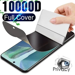 Anti Spy Hydrogel Film For Samsung Galaxy S20 S21 S23 S22 Ultra S9 S10 Plus S21 FE Note 9 10 20 Ultra Privacy Screen Protector