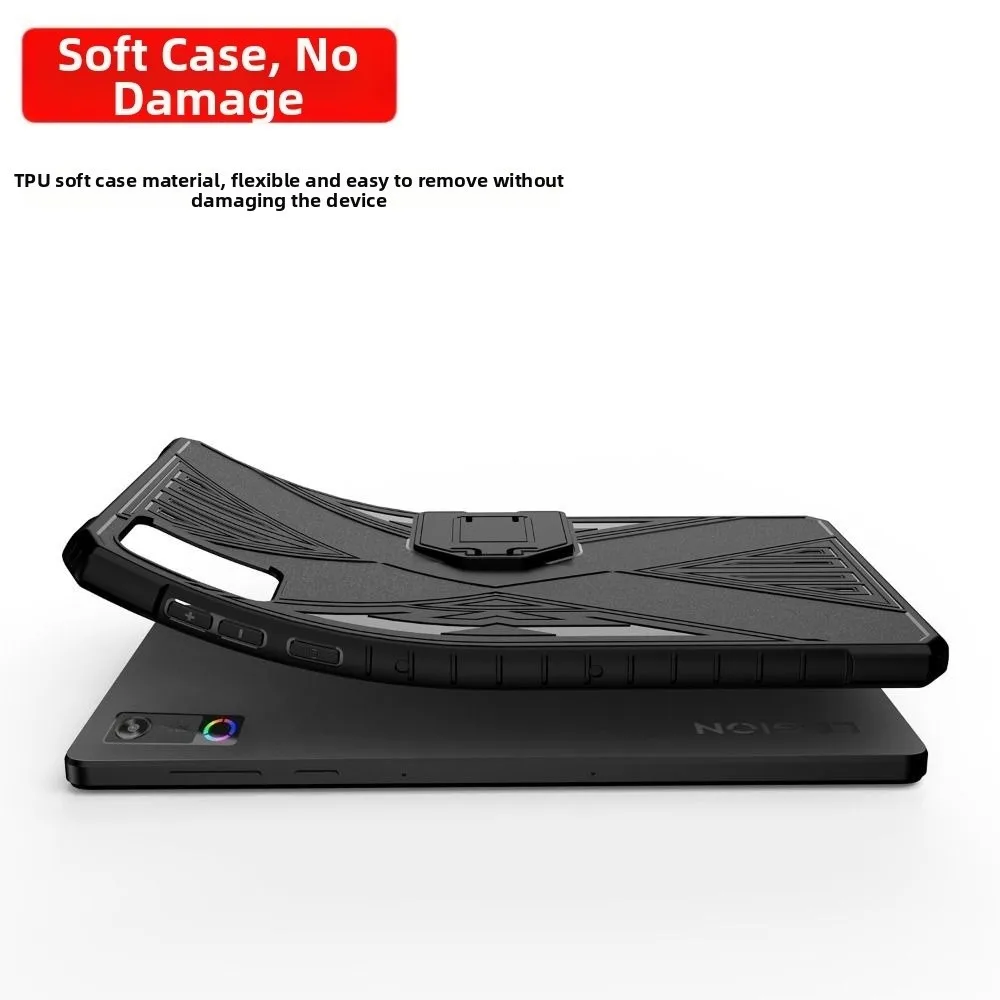 TPU Gaming Tablet Case 8.8 Inch with Stand Back Cover Soft Protective Shell for Lenovo LEGION Y700 2026 5th Generation