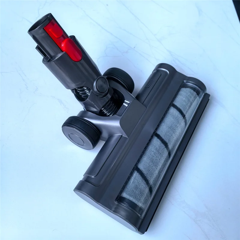 

-ABPO для Dyson V15 V11 V10 V8 V7 насадка для пылесосов, мягкая роликовая насадка для щетки с подсветкой обнаружения пыли для очистителя твердой древесины