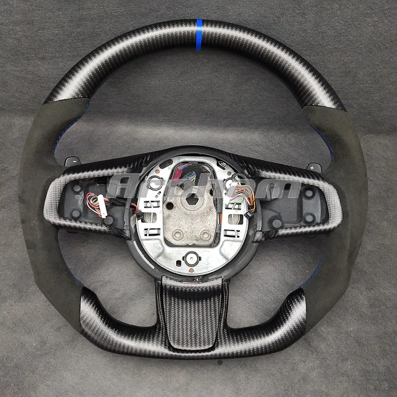 Matte Carbon Fiber Steering Wheel 2016 2017 2018 Support customized For Jaguar XF XE XJ F-TYPE XK XF XE F-PACE