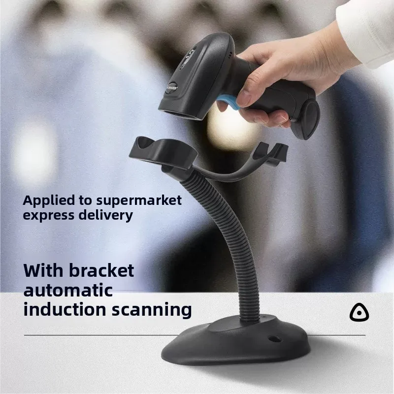 حامل ماسح الباركود العالمي القابل للتعديل، حامل قارئ الباركود، قاعدة كبيرة قابلة للإزالة، فائقة الاستقرار، متوافقة مع جميع أنواع