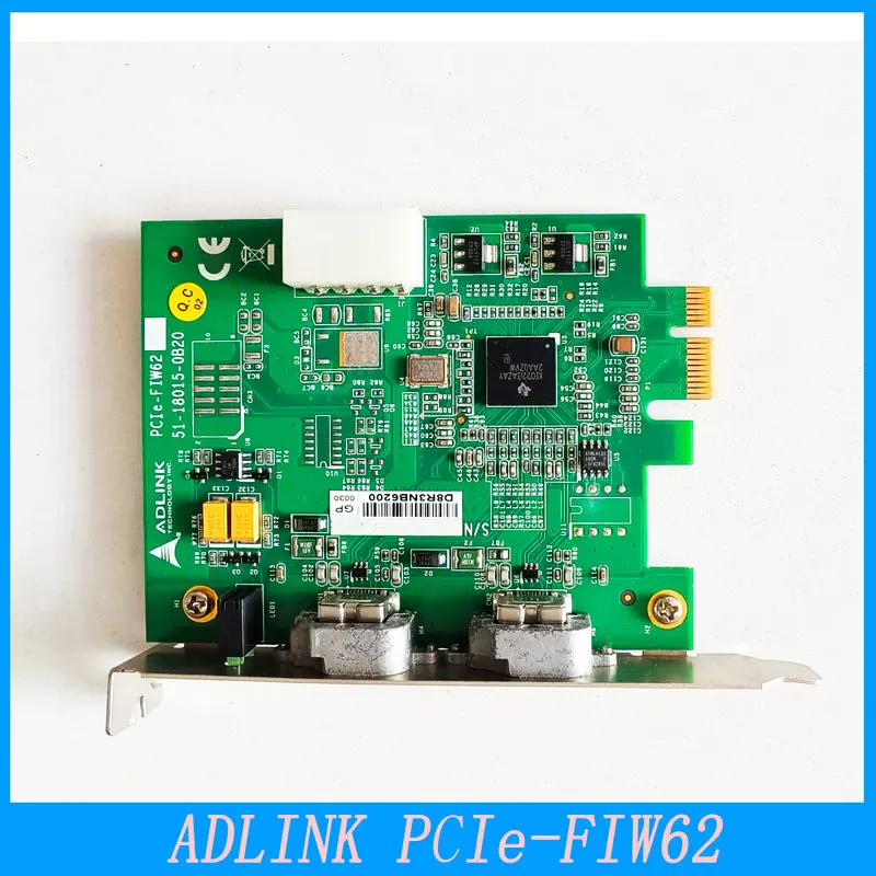 ADLINK PCIe-FIW 62 2채널 PCI IEEE1394b 이미지 수집 카드 100% 테스트 작업