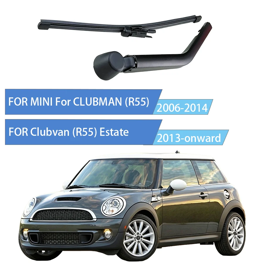 Left Rear Wiper FOR MINI CLUBMAN (R55) 2006-2014 FOR Clubvan (R55) 2013-onward Estate Rear Windshield Wiper Assembly