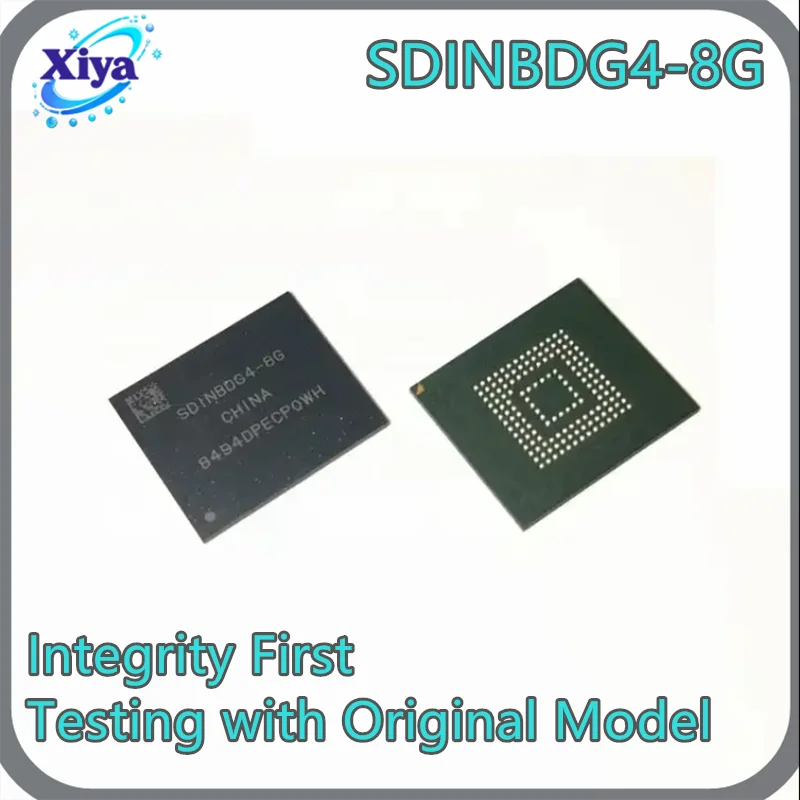 (1/10 Units) SDINBDG4-8G BGA-153 8GB eMMC Chip (Version 5.1) – Original Part, Tested and Functional Before Shipment