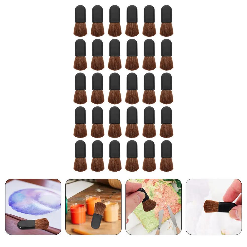 مجموعة أدوات مكياج بودرة أحمر الخدود مكونة من 30 قطعة من فرش المكياج المحمولة لكريم الأساس السائل وبودرة أحمر الخدود وأساسيات السفر #2