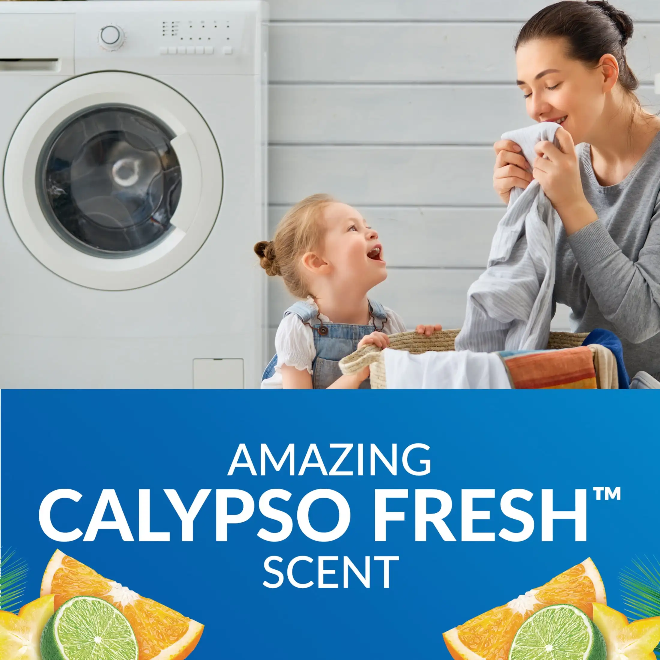 ผงซักฟอกเฟรช 312 ออนซ์ สำหรับซัก 260 ครั้ง กลิ่นทรอปิคอล ใช้ได้กับเครื่องซักผ้าระบบ HE สูตรเข้มข้น