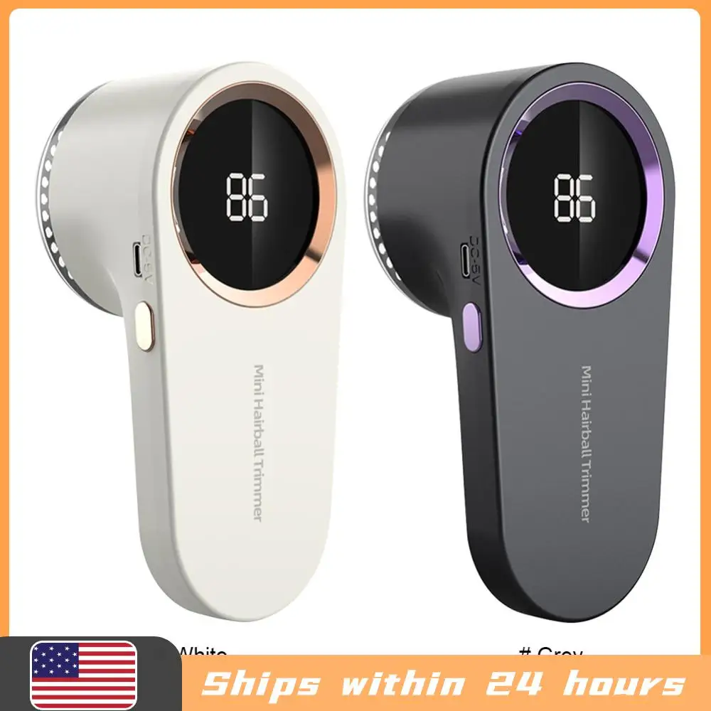 

Electric Lint Remover Sweater Shaver Digital Display Electric Pellet Fluff Remover Ergonomic Multifunction for Clothes Sweater