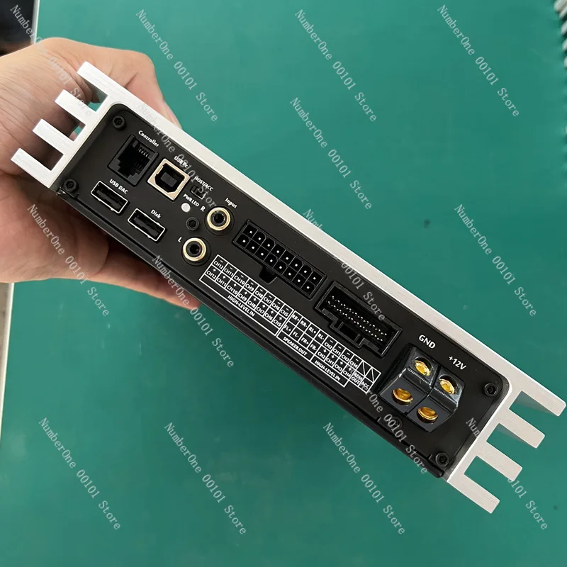 10‑Channel DSP Power‑Amplifier, 31‑Band EQ Tuning High‑Power Boost‑Device, Automotive DSP Audio‑Processor