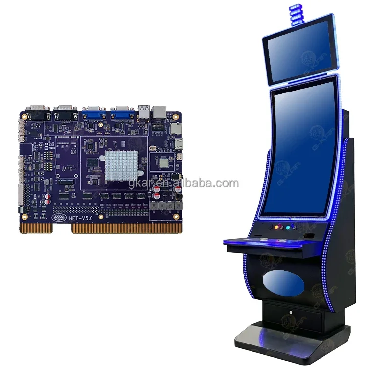 

USA Most Popular Game Room Gaming Machine 43inch Curved PCAP Touch Screen Ultimate Firelink Machine Game Board