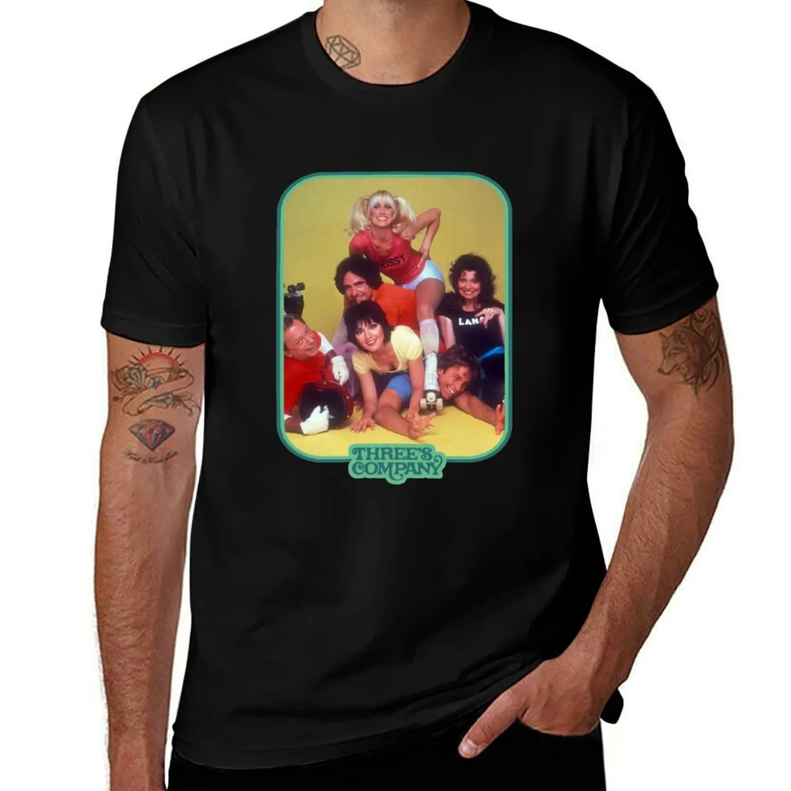 

Three's Company Inspired T-Shirt t shirt for man funny t shirts man t shirts for man cotton funny T-Shirt