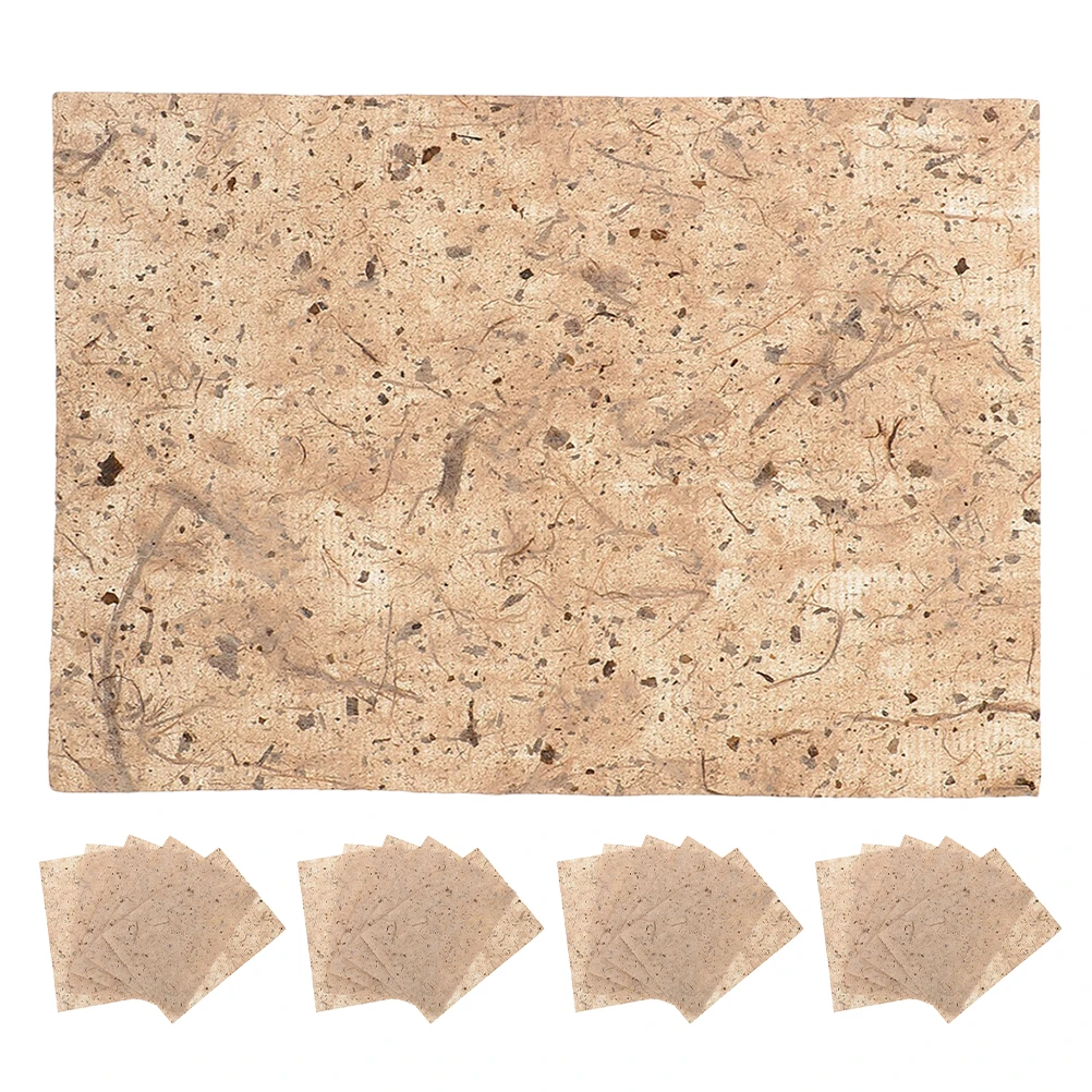 

50pcs Vintage Xuan Paper: Smooth Rice Paper For Chinese Calligraphy Practice Ink Painting Craft Art Japanese Sumi Drawing