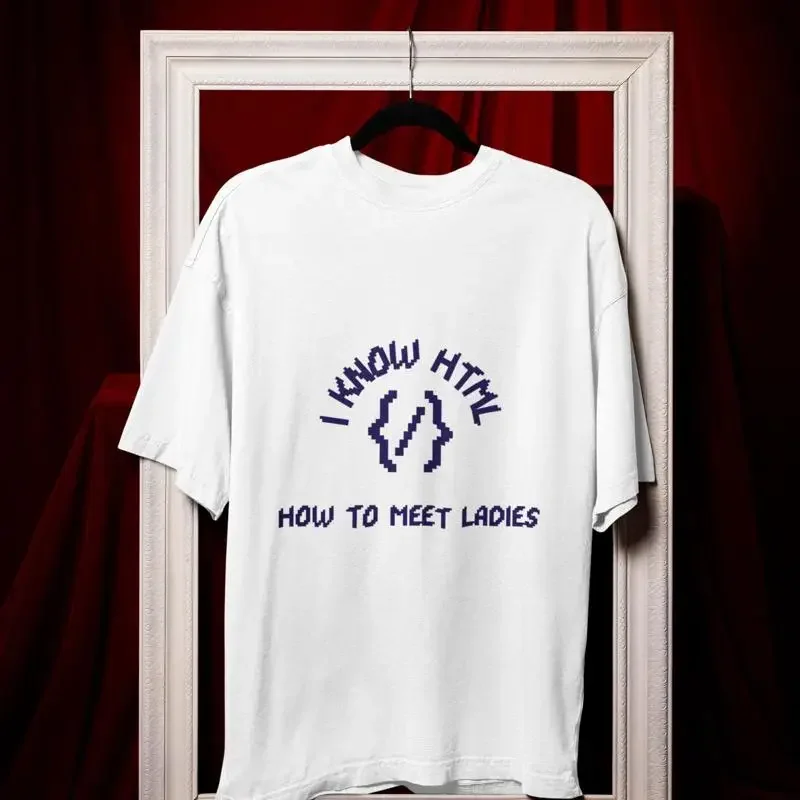 I Know Html T Shirt Computer Science Developer Top Software Engineer Programmer