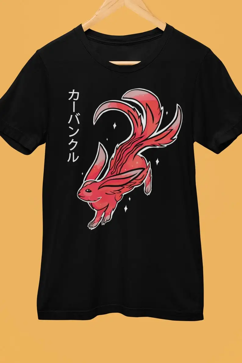 Red Summoner's Carbuncle FFXIV Final Fantasy 14 Cute T shirt Fan Merch Men Women Unisex shirt