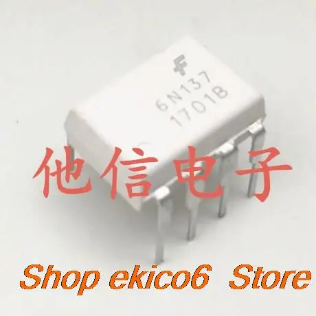 

10 шт., оригинальные 10 МБ/с 6N137 6N137M DIP-8